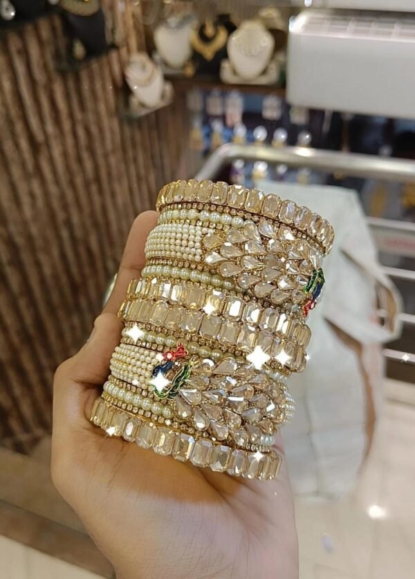 PEACOCK BANGLE SET