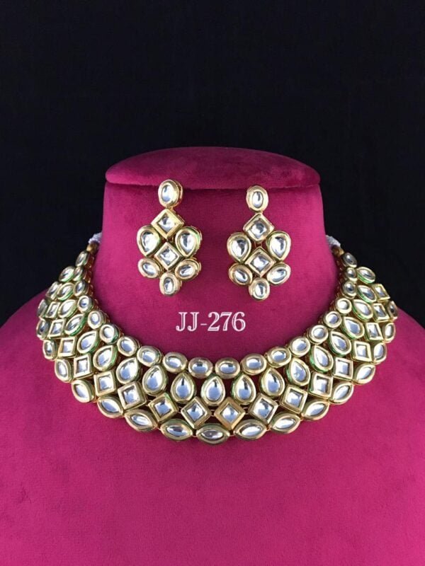 KUNDAN HEAVY NECKLACE SET
