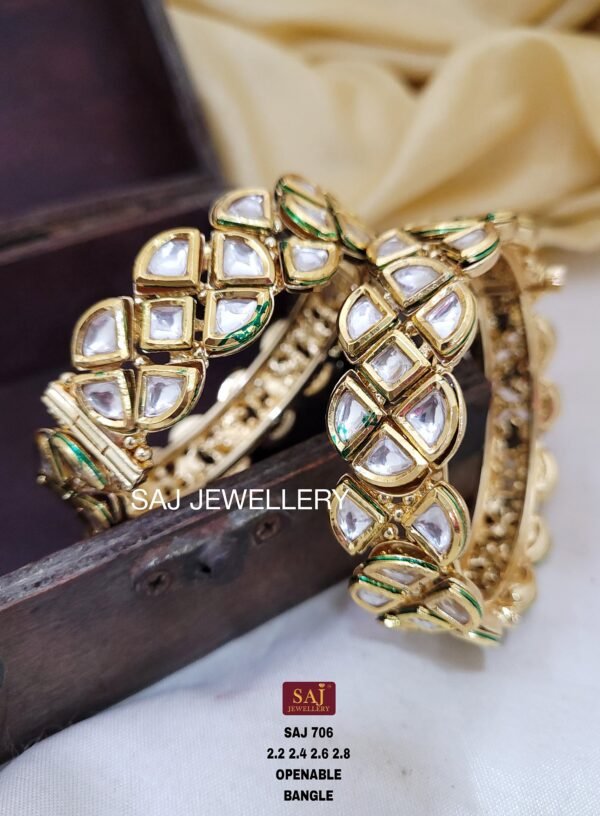 KUNDAN OPENABLE BANGLE