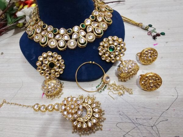 KUNDAN FULL NECKLACE SET