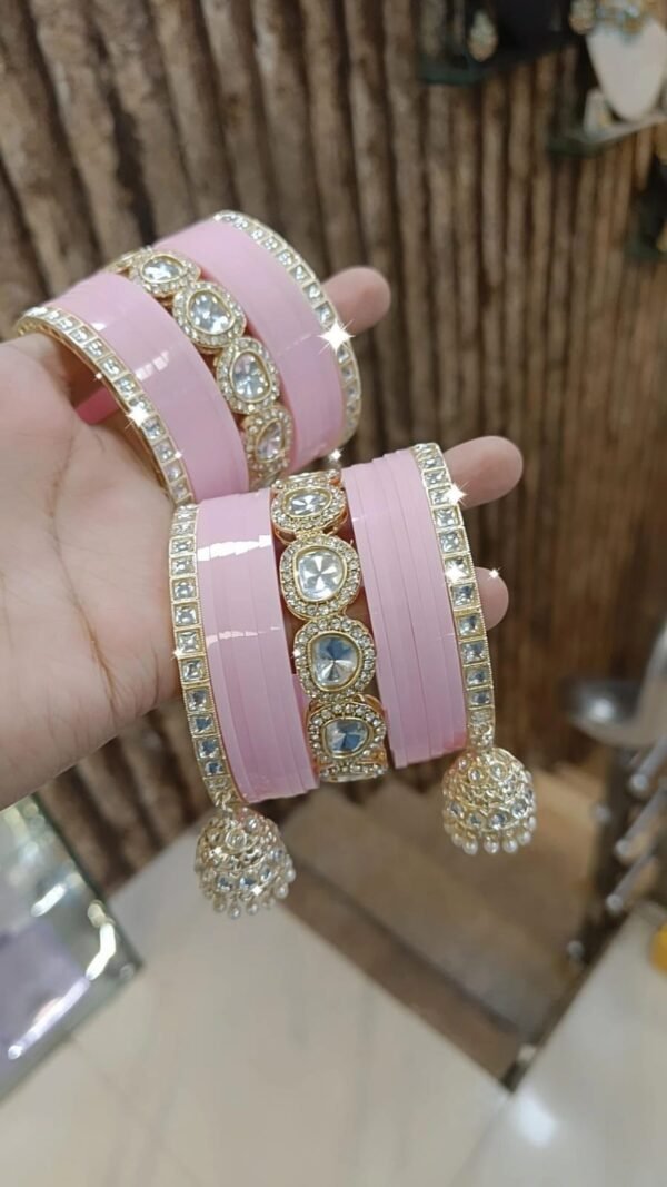 PINK KUNDAN CHOODA