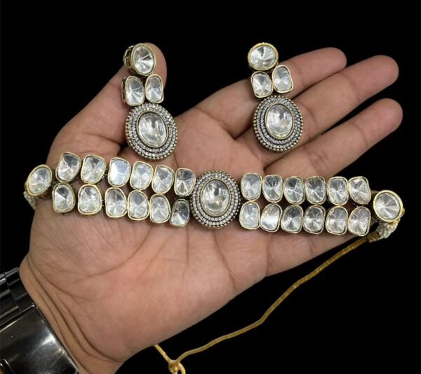 UNCUT MOISSANITE CHOKER