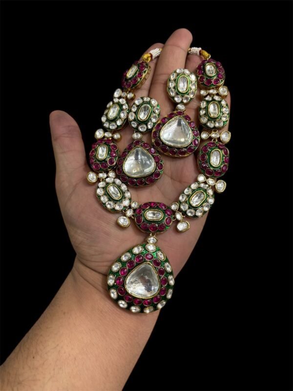 KUNDAN EMERALD NECKLACE