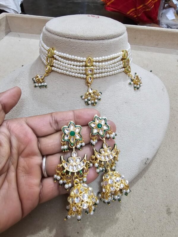 PEARL KUNDAN NECKLACE
