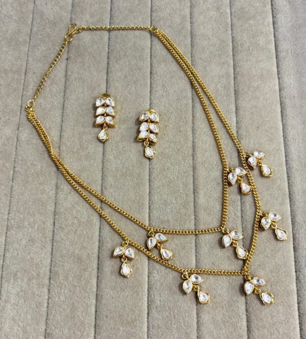 KUNDAN CHAIN SET